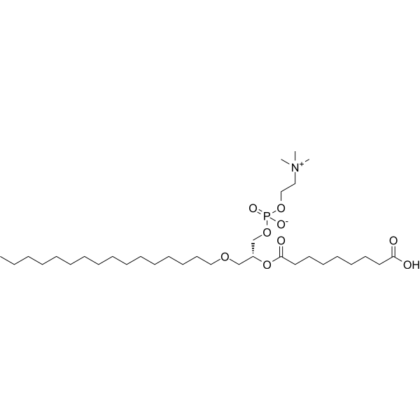 Azelaoyl PAF (1-Hexadecyl-2-azelaoyl-sn-glycero-3-phosphocholine) 354583-69-0